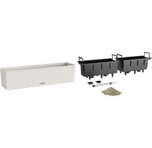 Květináč s zavlažovacím systémem a příslušenstvím