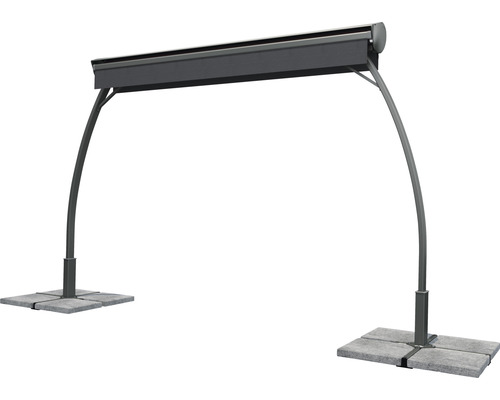 Volně stojící pavilonový stan s ocelovým rámem a zatíženou základnou pro venkovní použití