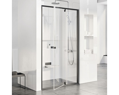 Sprchové dveře RAVAK Pivot PDOP2-100 black+Transparent 03GA0300Z1-0