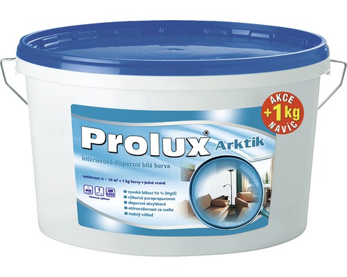 Barva Prolux Arktik bílá 7,5 kg + 1 kg zdarma