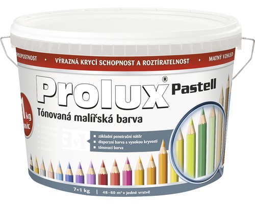 Barva Prolux Pastell 0100 bílá 7 kg + 1 kg