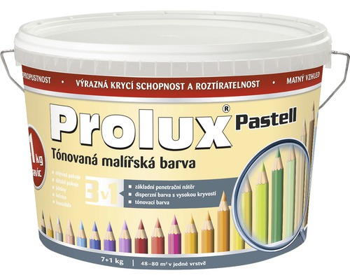 Barva Prolux Pastell 0637 žlutooranžová 7 kg + 1 kg