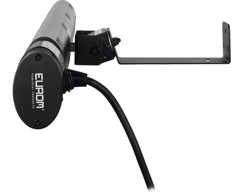 Terasový zářič Eurom s montážním držákem