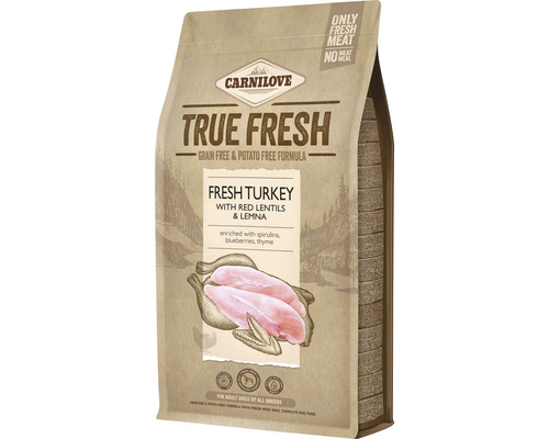 Granule pro psy Carnilove TRUE FRESH Turkey Adult 1,4 kg