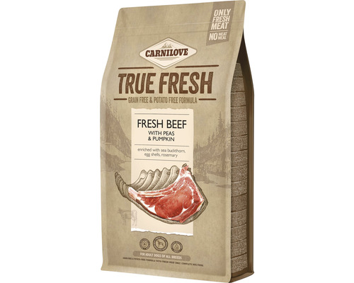 Granule pro psy Carnilove True Fresh Beef Adult 1,4 kg