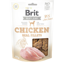 Pamlsky pro psy Brit Jerky Chicken Fillets 80 g