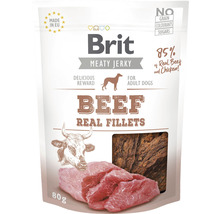 Pamlsky pro psy Brit Jerky Beef and chicken Fillets 80 g