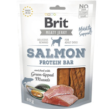 Pamlsky pro psy Brit Jerky Salmon Protein Bar 80 g