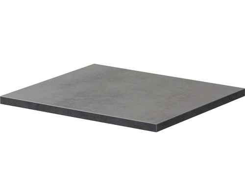 Krycí deska Sanox Universal beton antracit 350 x 400 x 18 mm Bez výřezu