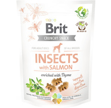 Pamlsky pro psy Brit Care Crunchy Cracker Insects with Salmon enriched with Thyme 200 g