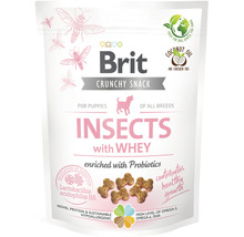 Pamlsky pro štěňata Brit Care Dog Crunchy Cracker Insects with Whey enriched with Probiotics 200 g