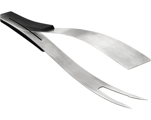 Grilovací kleště z nerezové oceli s vidličkou