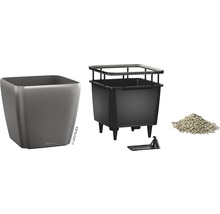 Květináč Lechuza Classico 21 se zavlažovacím systémem a substrátem pro rostliny