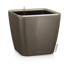 Čtvercový květináč s ukazatelem hladiny vody