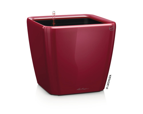 Čtvercový květináč se zavlažovacím systémem