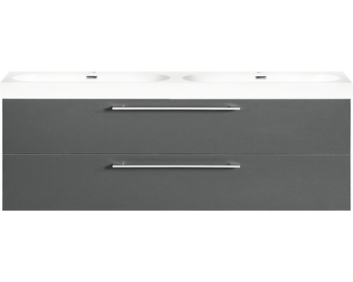 Souprava koupelnového nábytku Somero antracit 120x57 cm Souprava koupelnového nábytku Somero antracit 120x57 cm
