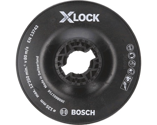 Brusný kotouč Bosch X-LOCK Stützteller 125 mm