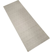 Běhoun Outdoor šedý kosočtverce 75x200 cm