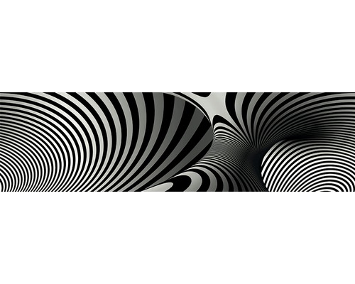 Samolepící dekorace černobílá abstrakce