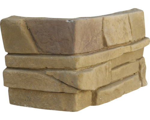 Kamenný obklad Slanec Pyramid 002 ROH 10 x 20 cm Rohový prvek z kamene pro venkovní použití