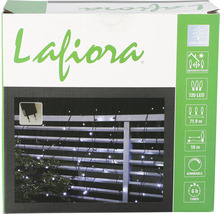 Světelný řetěz Lafiora pro vnitřní a venkovní dekorace se 720 LED diodami, 71,9 metru přívodního kabelu, 10 metrů délky, studeným bílým světlem, funkcí stmívání a časovačem