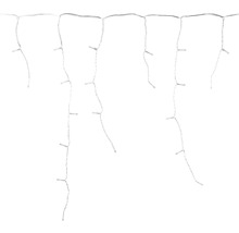 Světelný řetěz s designem rampouchů pro venkovní použití