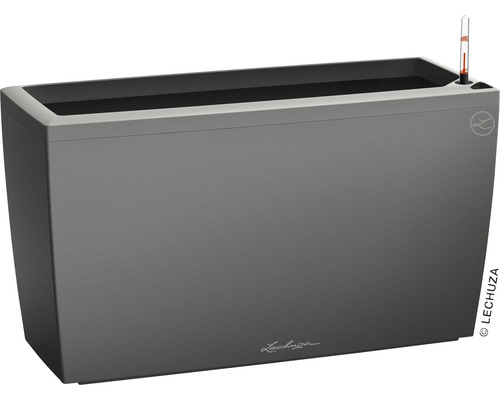 Obdélníkový květináč Lechuza s ukazatelem hladiny vody