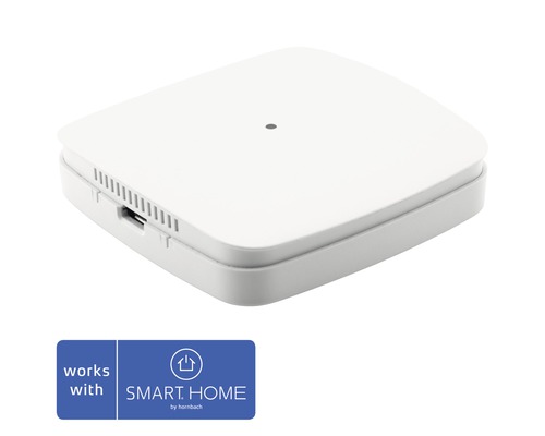 Bílá Smart Home Gateway pro automatizaci domácnosti