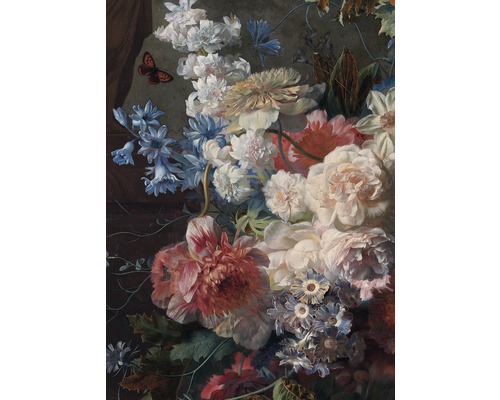 Obraz na plátně Zátiší s květinami