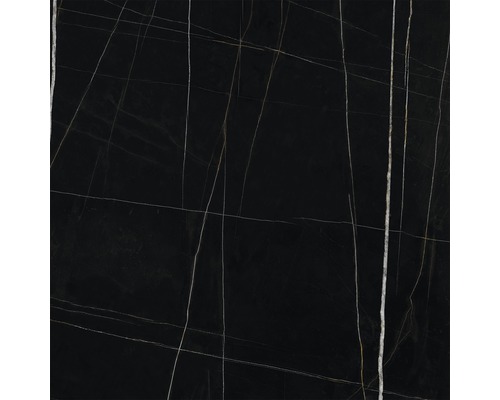 Dlažba imitace mramoru Sahara Noir Black 60x60 cm