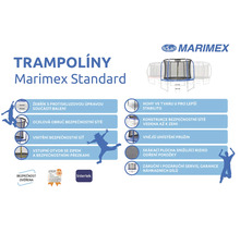 Trampolína Marimex Standard 366 cm + vnitřní ochranná síť + schůdky ZDARMA-thumb-2