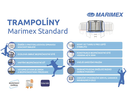 Marimex Standard Trampolína – podrobnosti o produktu