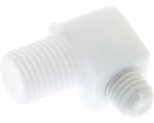 Plastový rohový díl se závitem