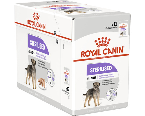 Royal Canin Sterilised krmivo pro psy, 12 kusů
