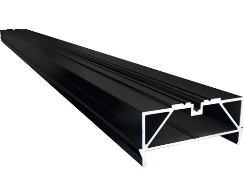 Spodní nosná konstrukce TWIXT-Isostep hliník 30x64x4000 mm Černý hliníkový profil