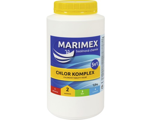 MARIMEX Chlor Komplex 5v1 1,6 kg MARIMEX Chlor Komplex 5v1 1,6 kg