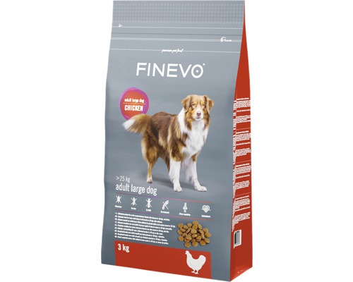 Granule pro psy FINEVO Adult Dog L kuřecí 3 kg