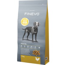 FINEVO Krmivo pro starší psy kuřecí, 15 kg pytel