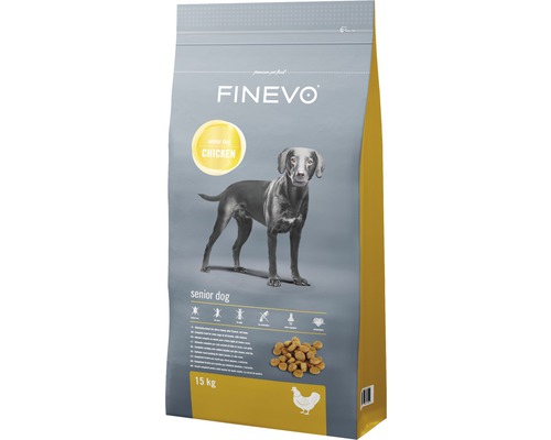 Granule pro psy FINEVO Senior Dog kuřecí 15 kg Granule pro psy FINEVO Senior Dog kuřecí 15 kg