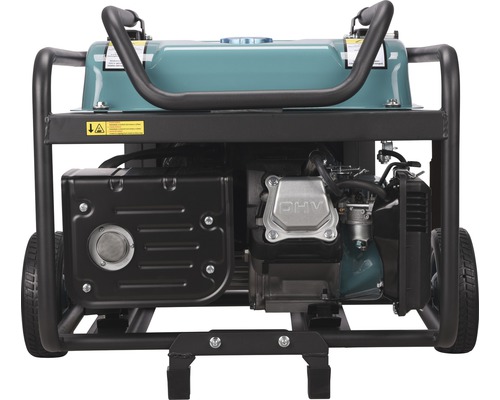 Generátor s rámem a koly