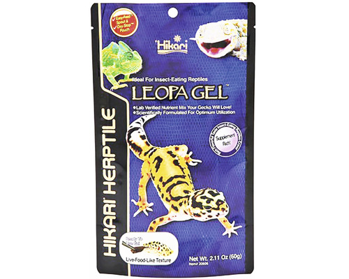 Kompletní krmivo pro plazy konzumující hmyz Hikari Leopagel 60 g