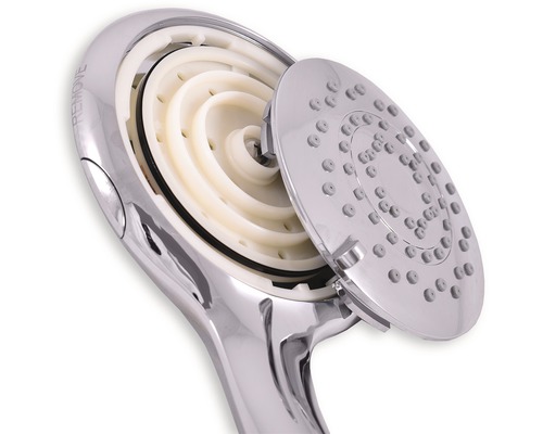 Sprchová hlavice s odnímatelnou sprchovou deskou pro čištění