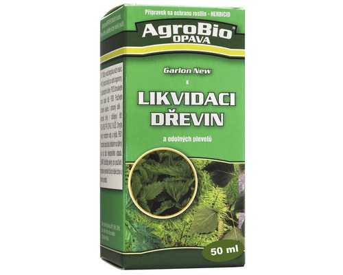 AgroBio Opava Garlon New K Přípravek pro likvidaci dřevin a odolných plevelů, 50 ml