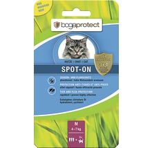 Bogaprotect Spot-On M pro kočky o hmotnosti 4 až 7 kilogramů pro ochranu proti klíšťatům a blechám