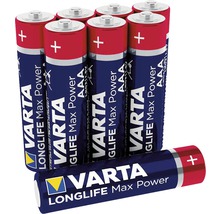 Alkalická baterie VARTA Longlife Max Power AAA 1,5V 8ks-thumb-2