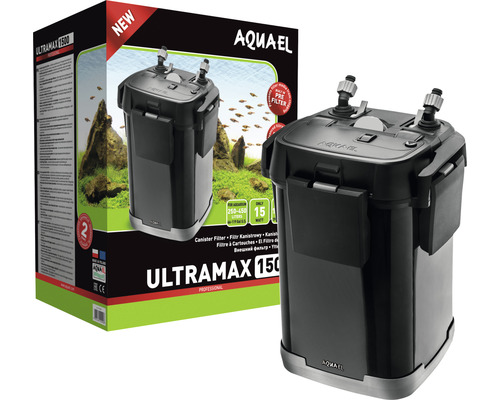 Vnější filtr do akvária AQUAEL ULTRAMAX 1500 pro akvária 250 - 450 l, 16 W, max 1500 l/h
