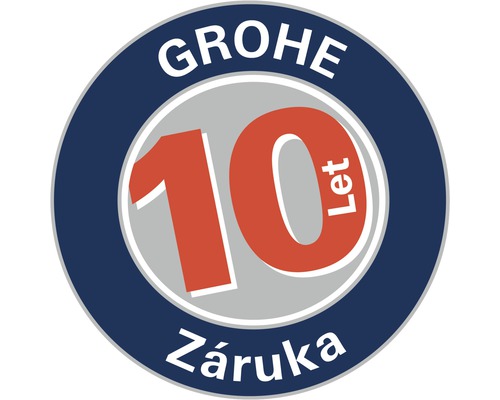 Grohe 10 let záruka