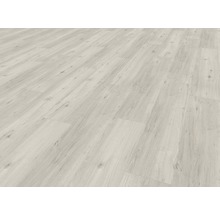 Světlá laminátová podlaha s dřevěnou strukturou