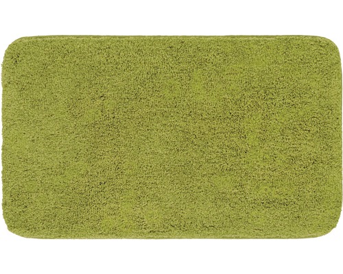 Předložka do koupelny Grund Melange kiwi zelená 60x100 cm