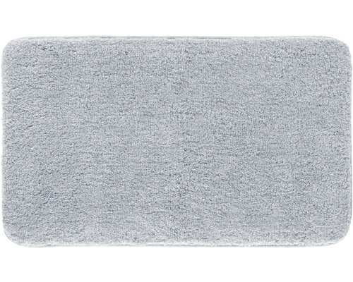Předložka do koupelny Grund Melange šedostříbrná 70x120 cm